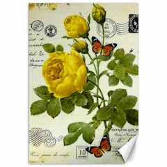 Yellow Roses Canvas 12  X 18  by ibelieveimages