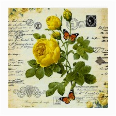 Yellow Roses Medium Glasses Cloth