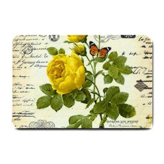 Yellow Roses Small Doormat 