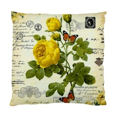 Yellow Roses Standard Cushion Case (two Sides)