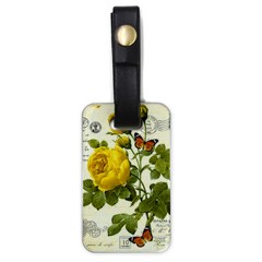 Yellow Roses Luggage Tag (one Side) by ibelieveimages