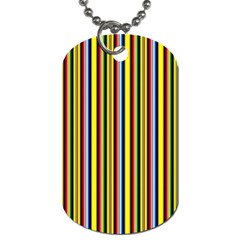 Bright Serape Dog Tag (two Sides) by ibelieveimages