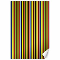 Bright Serape Canvas 24  X 36  by ibelieveimages