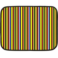 Bright Serape Double Sided Fleece Blanket (mini)  by ibelieveimages