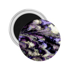 Purple Yellow Marble 2 25  Magnets by ibelieveimages