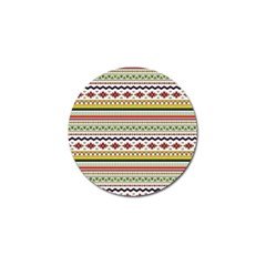 Bright Tribal Golf Ball Marker (4 Pack) by ibelieveimages