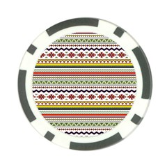 Bright Tribal Poker Chip Card Guard (10 Pack) by ibelieveimages