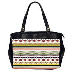 Bright Tribal Oversize Office Handbag (2 Sides) by ibelieveimages