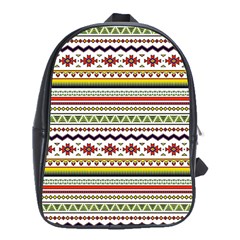 Bright Tribal School Bag (xl) by ibelieveimages