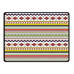 Bright Tribal Double Sided Fleece Blanket (small)  by ibelieveimages