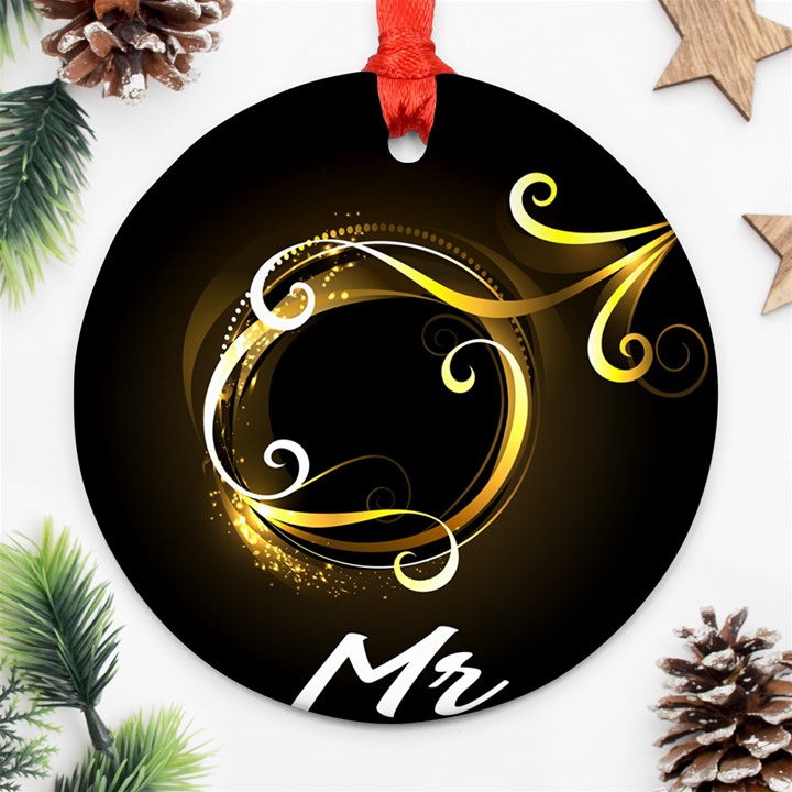 Mars Mr Ornament (Round)