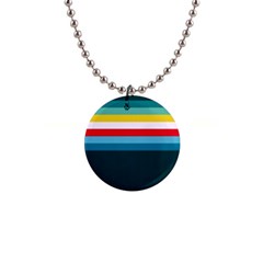 Sea Water 1  Button Necklace by tmsartbazaar