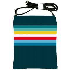 Sea Water Shoulder Sling Bag by tmsartbazaar