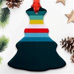 Sea Water Christmas Tree Ornament (Two Sides) Front