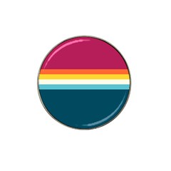 70s Vintage Stripes Hat Clip Ball Marker (4 Pack)