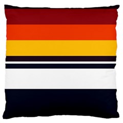 Retro Sunset Large Cushion Case (two Sides) by tmsartbazaar