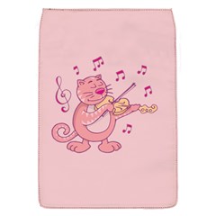 Cat With Violin Removable Flap Cover (s) by sifis