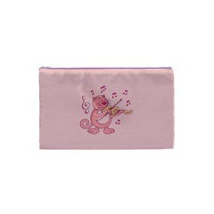 Cat With Violin Cosmetic Bag (xs) by sifis