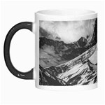 Black And White Andes Mountains Aerial View, Chile Morph Mugs Left