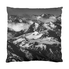 Black And White Andes Mountains Aerial View, Chile Standard Cushion Case (two Sides)