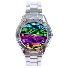 Colorful Zebra Stainless Steel Analogue Watch by Angelandspot