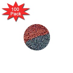 Gravel Print Pattern Texture 1  Mini Buttons (100 Pack) 