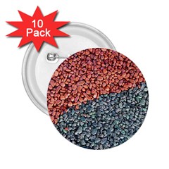 Gravel Print Pattern Texture 2 25  Buttons (10 Pack) 