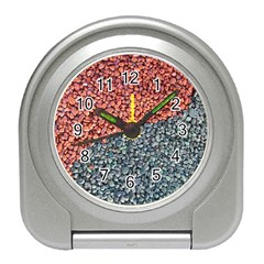 Gravel Print Pattern Texture Travel Alarm Clock