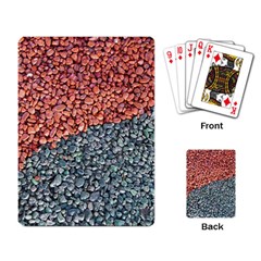 Gravel Print Pattern Texture Playing Cards Single Design (rectangle) by dflcprintsclothing