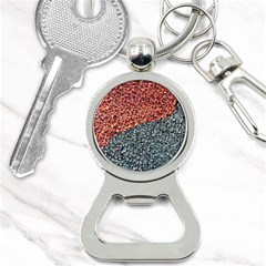 Gravel Print Pattern Texture Bottle Opener Key Chain by dflcprintsclothing