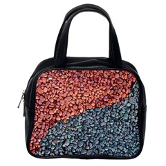 Gravel Print Pattern Texture Classic Handbag (one Side) by dflcprintsclothing