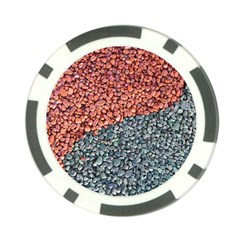 Gravel Print Pattern Texture Poker Chip Card Guard (10 Pack)