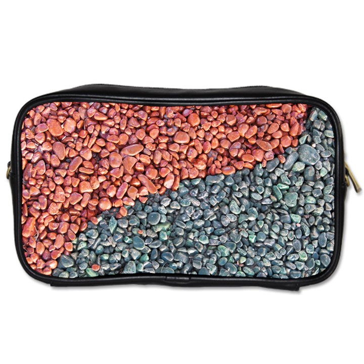 Gravel Print Pattern Texture Toiletries Bag (One Side)