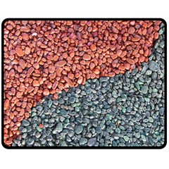 Gravel Print Pattern Texture Fleece Blanket (medium) 