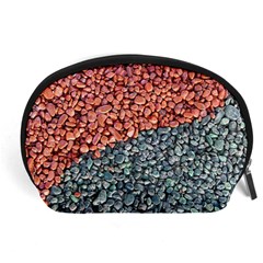 Gravel Print Pattern Texture Accessory Pouch (large)