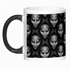 Grey Aliens Extraterrestrials Ufo Faces Morph Mugs by SpinnyChairDesigns