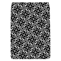 Black And White Decorative Design Pattern Removable Flap Cover (s) by SpinnyChairDesigns