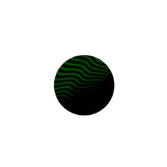 Black And Green Abstract Stripes Gradient 1  Mini Buttons by SpinnyChairDesigns