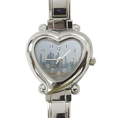 P1020022 Heart Italian Charm Watch by 45678