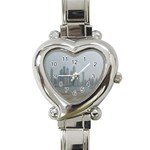 P1020022 Heart Italian Charm Watch Front