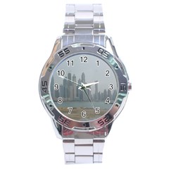 P1020022 Stainless Steel Analogue Watch by 45678