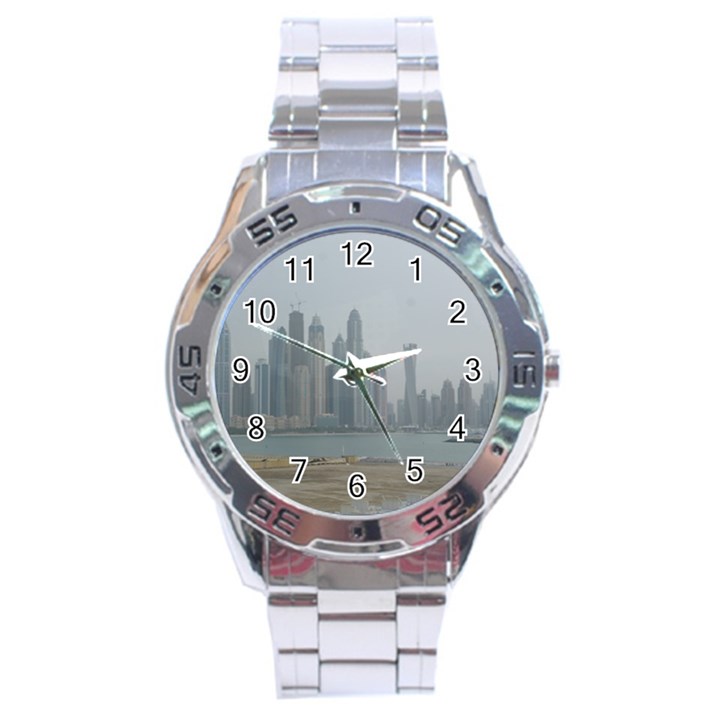 P1020022 Stainless Steel Analogue Watch