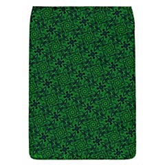 Green Intricate Pattern Removable Flap Cover (l) by SpinnyChairDesigns