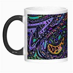 Multicolored Abstract Art Pattern Morph Mugs by SpinnyChairDesigns