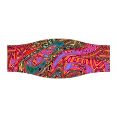 Abstract Art Multicolored Pattern Stretchable Headband by SpinnyChairDesigns