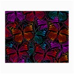 Colorful Monarch Butterfly Pattern Small Glasses Cloth (2 Sides) Back