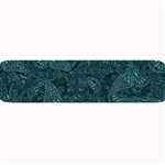 Dark Teal Butterfly Pattern Large Bar Mats 32 x8.5  Bar Mat