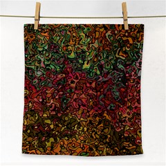 Stylish Fall Colors Camouflage Face Towel by SpinnyChairDesigns