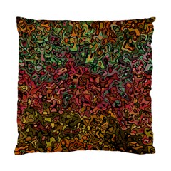 Stylish Fall Colors Camouflage Standard Cushion Case (two Sides) by SpinnyChairDesigns