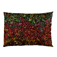 Stylish Fall Colors Camouflage Pillow Case by SpinnyChairDesigns